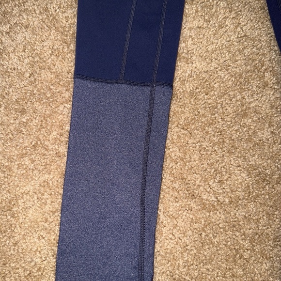 Athleta Navy full length Leggings - Picture 2 of 7